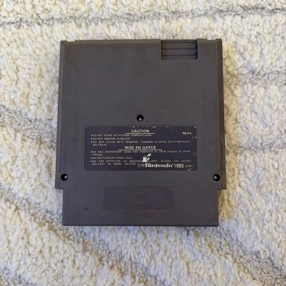 1985 Super Mario Bros. AND Duck Hunt Original Nintendo NES-MH-USA Game Cartridge